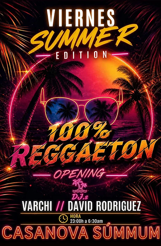 100% Reggaeton Summer 2026 Opening