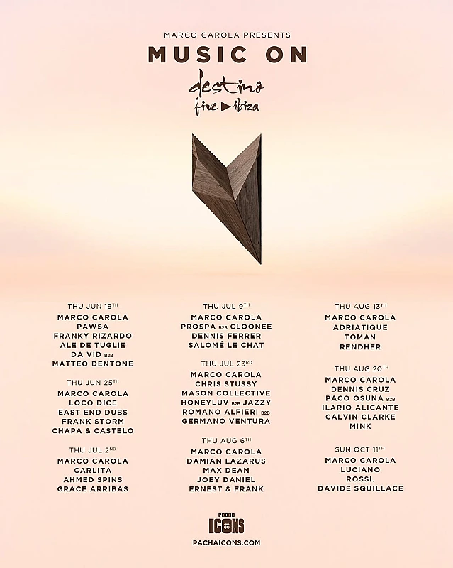 Music On Destino Five Ibiza