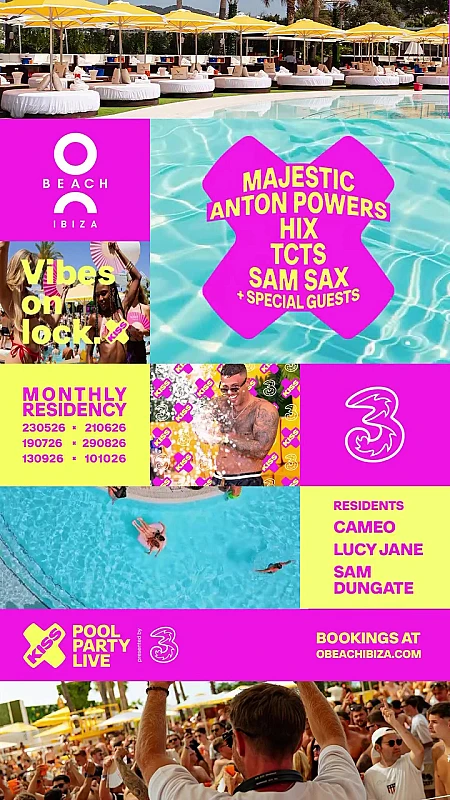 Kiss Pool Party Live opening party season 2026