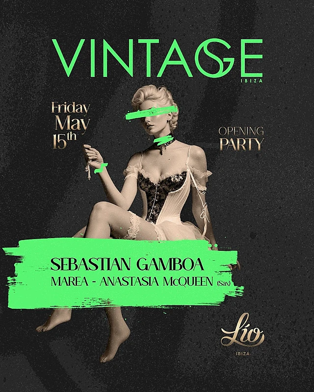 Vintage by Sebastian Gamboa Opening Party season 2026
