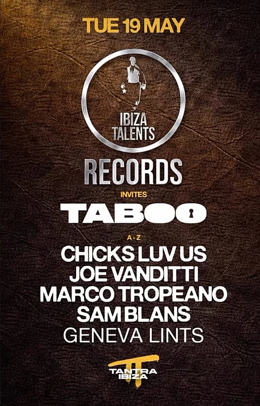 Ibiza Talents Records invites Taboo