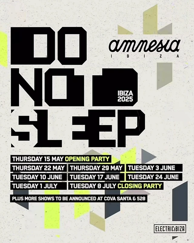 Do Not Sleep Ibiza 2025 Opening Party