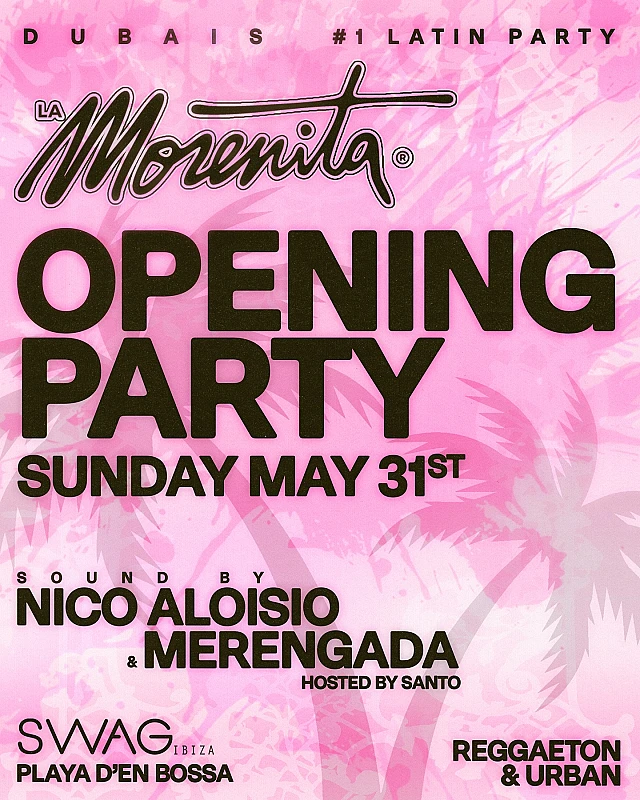 La Morenita Opening Party season 2026