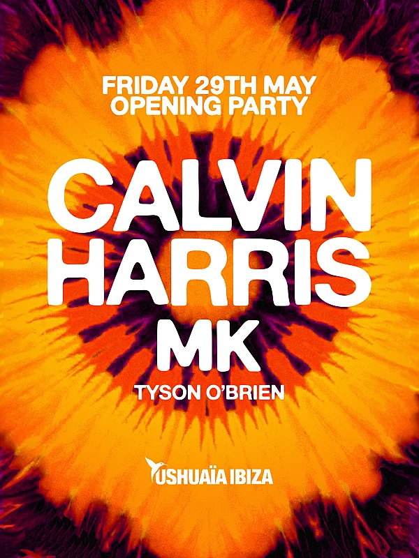 Calvin Harris Fridays Opening Party season 2026