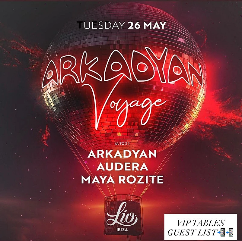 Arkadyan Voyage Opening Party season 2026