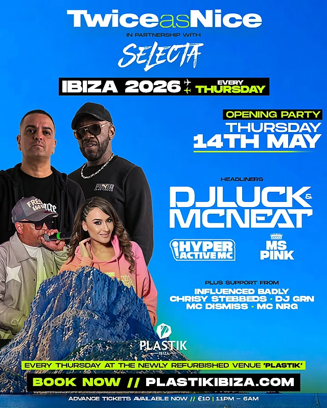 TwiceasNice & Selecta Opening Party season 2026