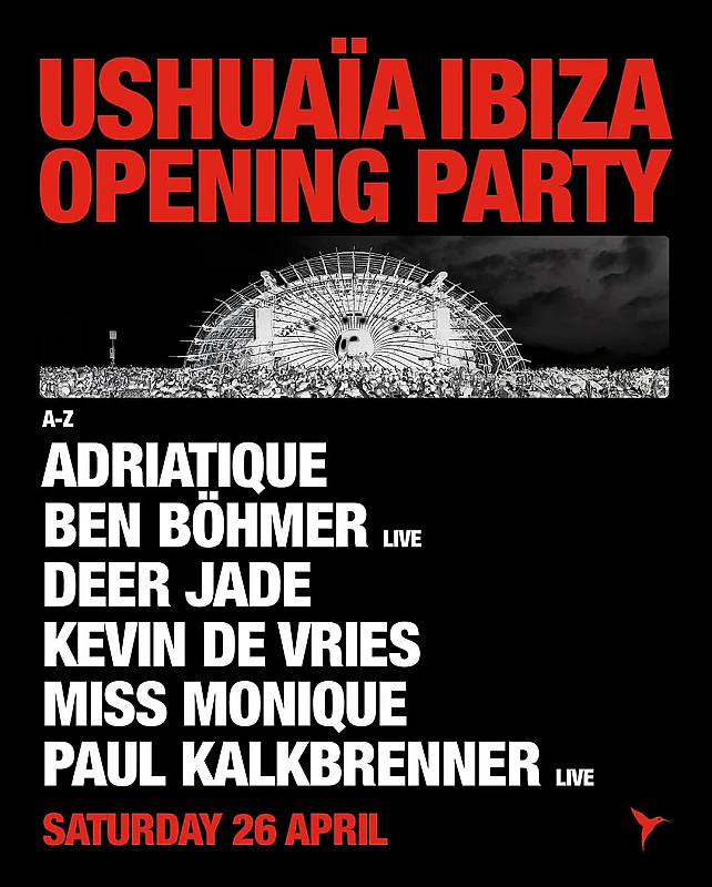 Ushuaïa Ibiza Opening Party Season 2025