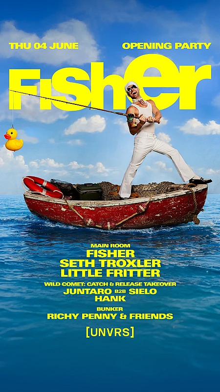 Fisher at [UNVRS] Opening Party season 2026