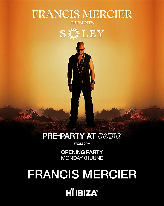 Francis Mercier presents Solèy Pre Party