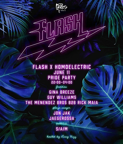 Flash X Homoelectric