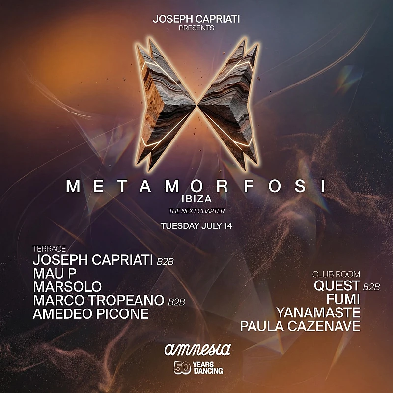 Joseph Capriati presents Metamorfosi
