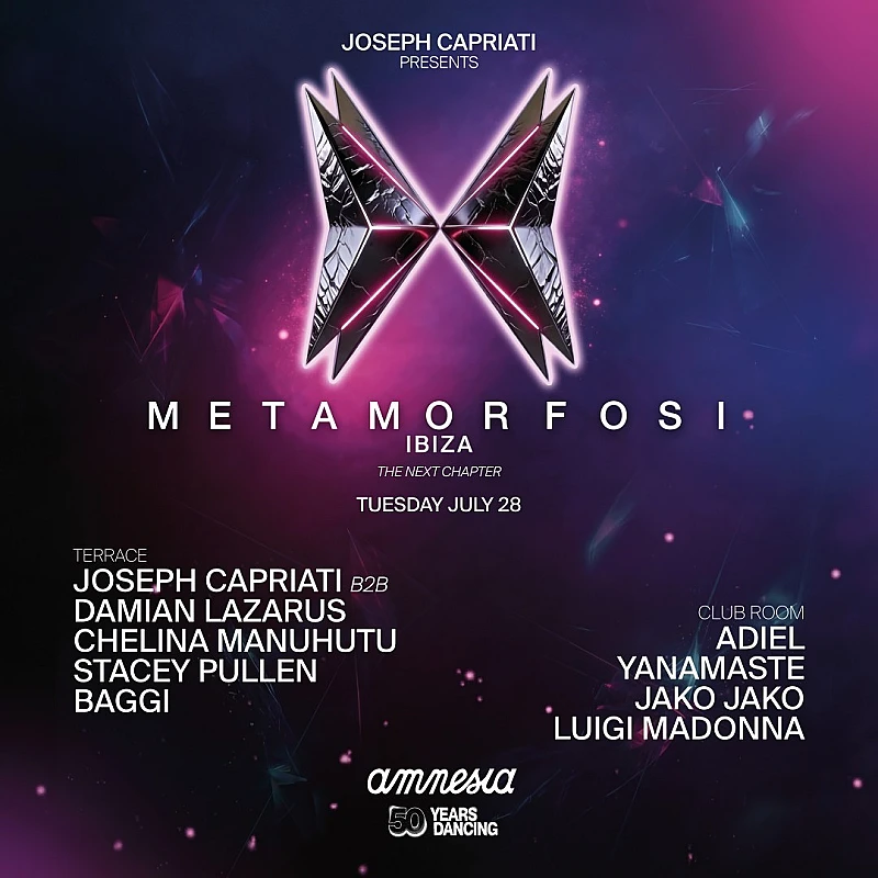 Joseph Capriati presents Metamorfosi