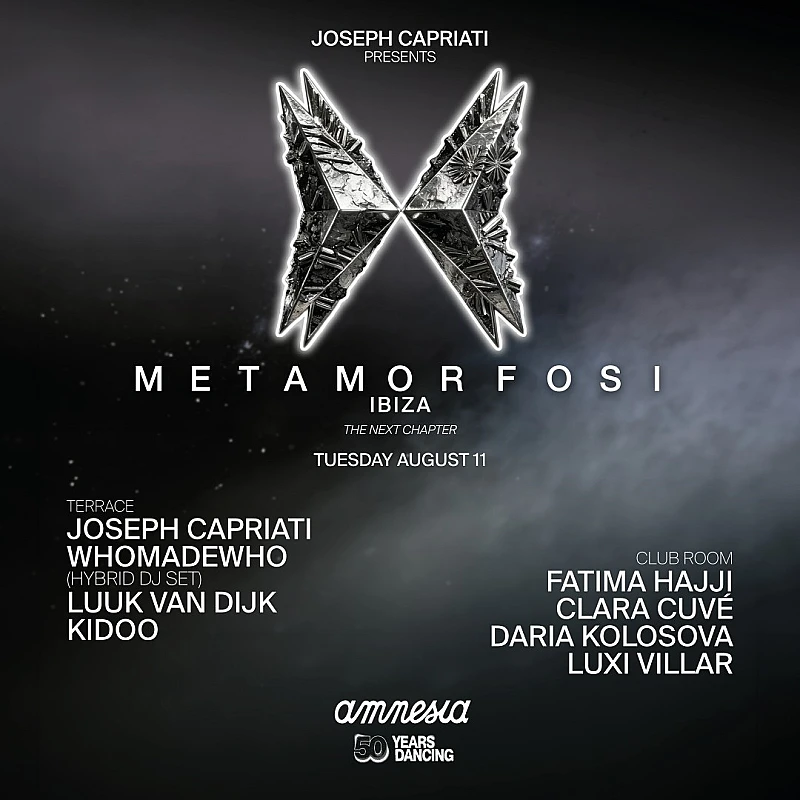 Joseph Capriati presents Metamorfosi