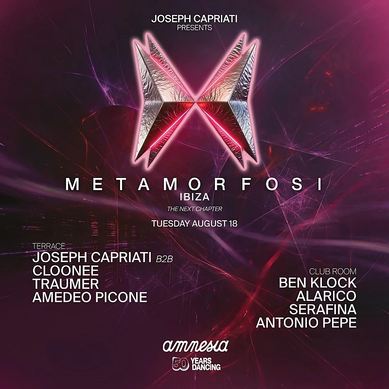 Joseph Capriati presents Metamorfosi