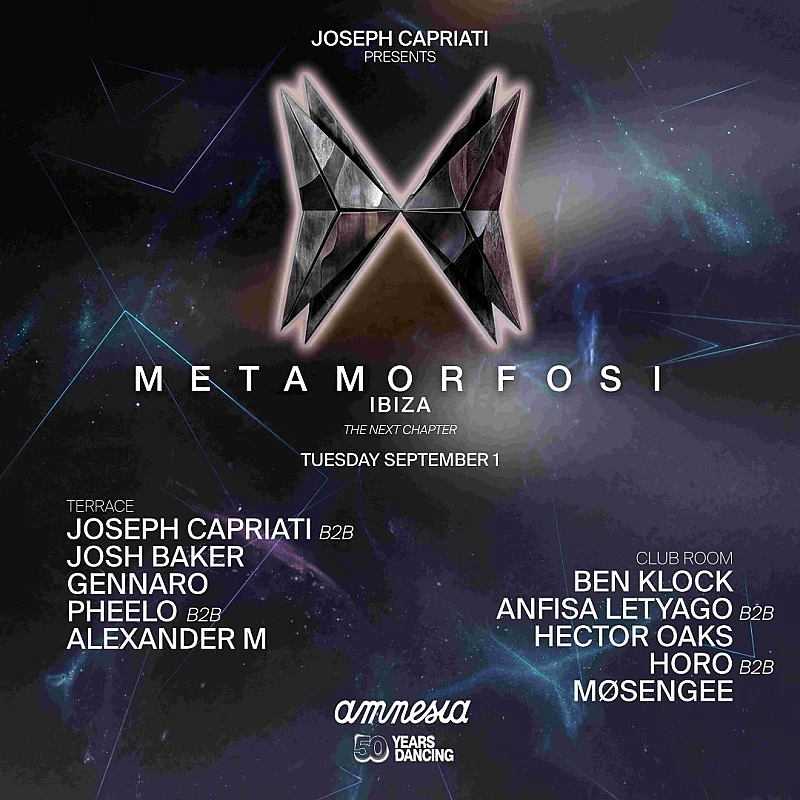 Joseph Capriati presents Metamorfosi