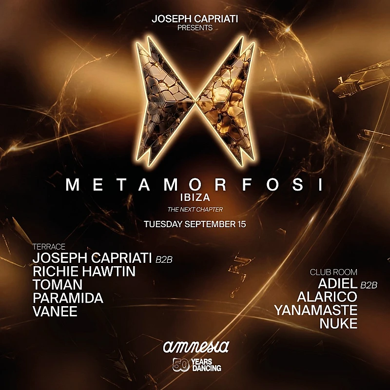 Joseph Capriati presents Metamorfosi