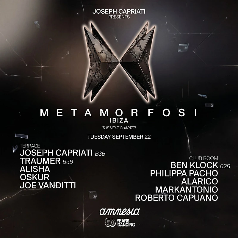Joseph Capriati presents Metamorfosi