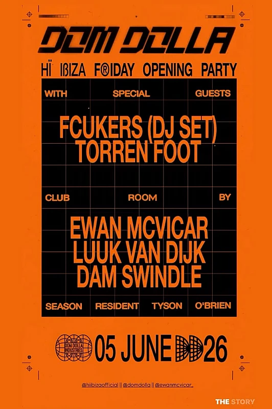 Dom Dolla Opening Party season 2026
