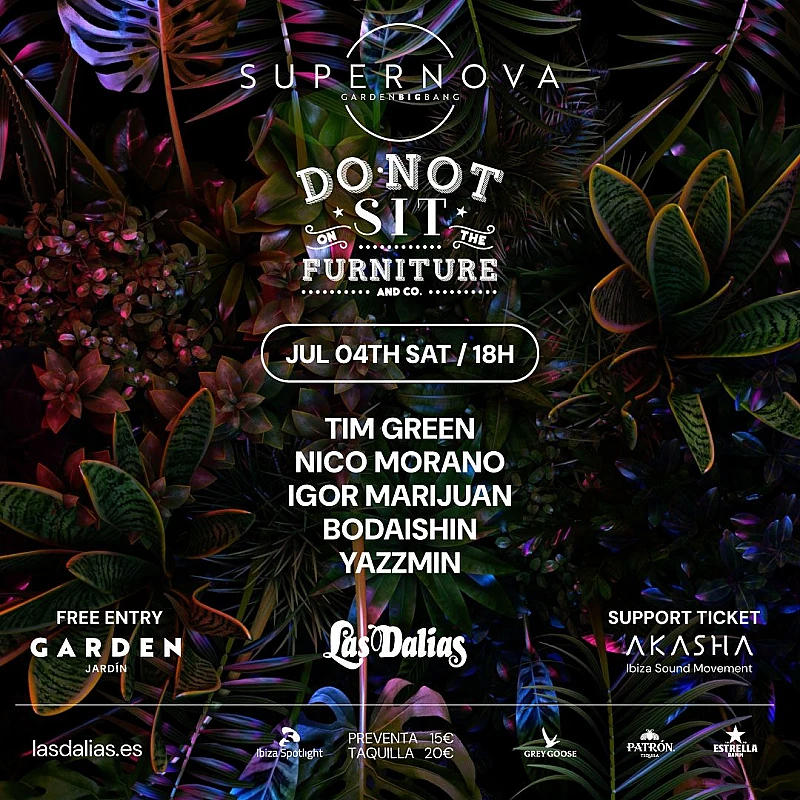 Supernova X Do Not Sit on the Furniture
