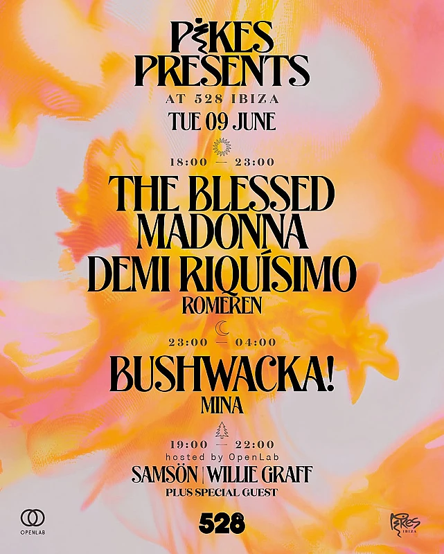 Pikes presents at 528 Ibiza