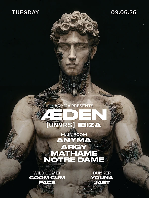 ANYMA presents ÆDEN Opening Party season 2026