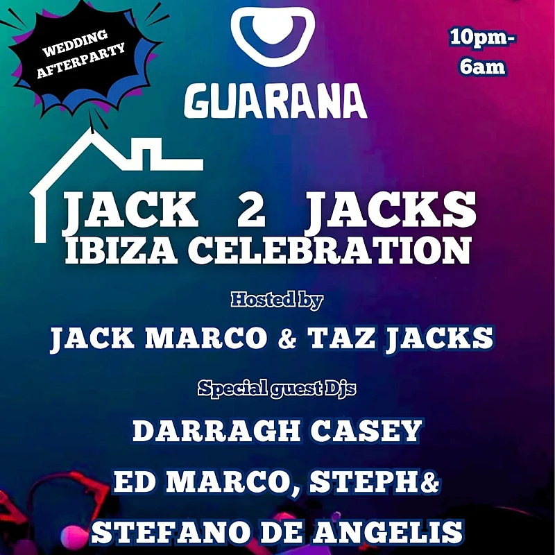 Jack 2 Jacks Ibiza Celebration