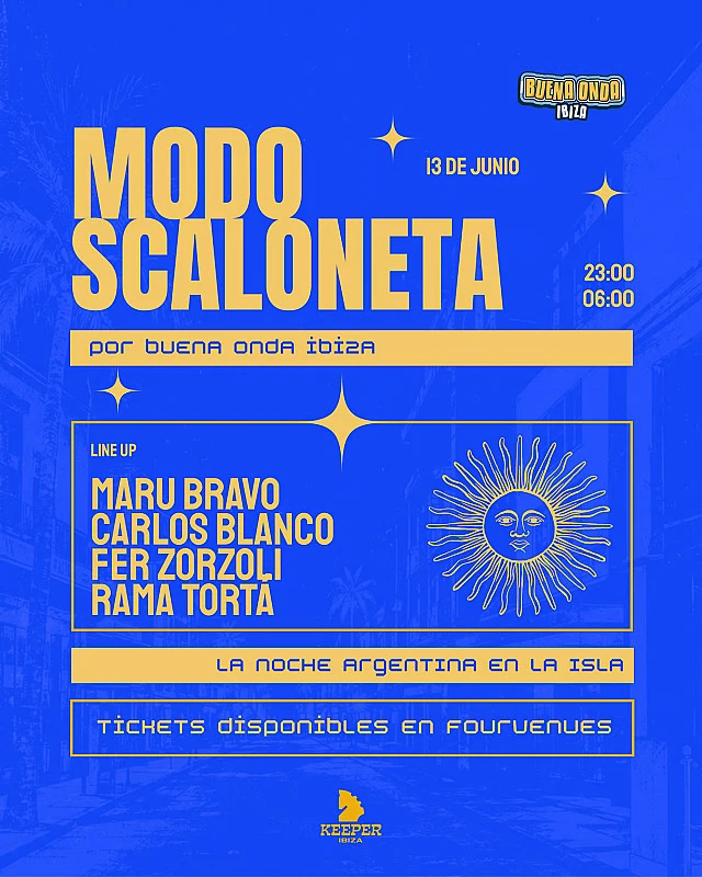 Buena Onda Modo Scaloneta