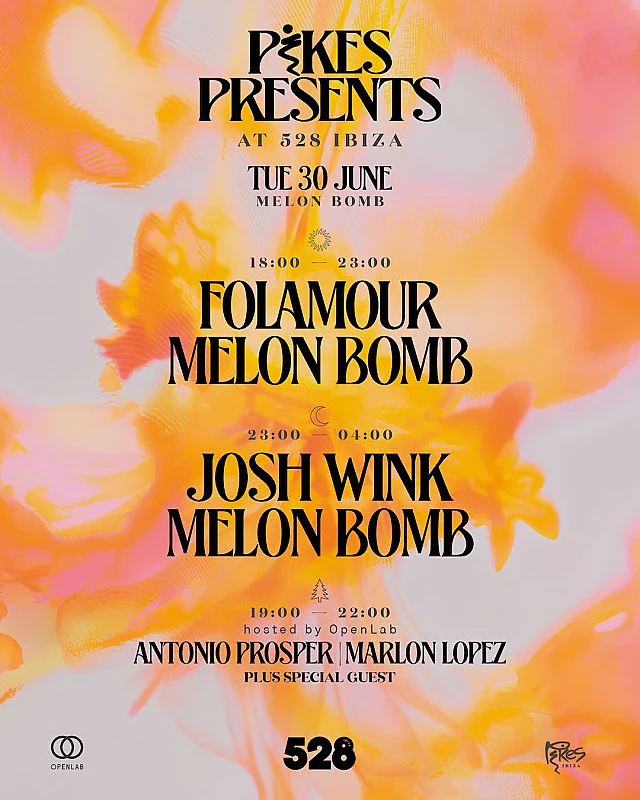 Pikes presents at 528 Ibiza