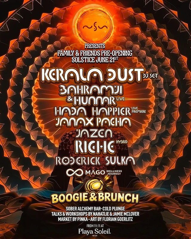 Kerala Dust NuSuN Solstice & Boogie Brunch
