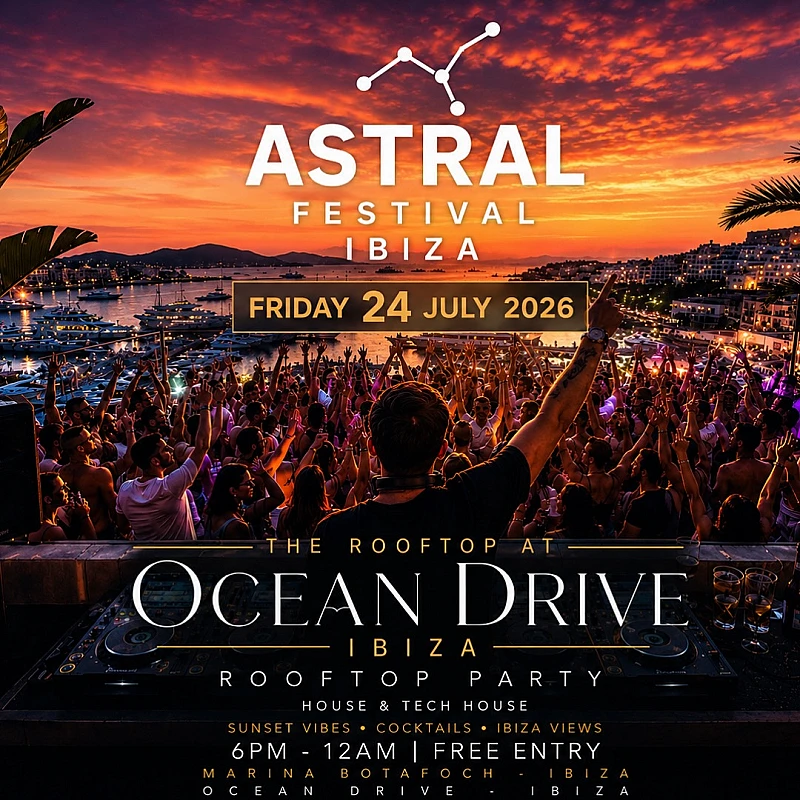 Astral Festival Ibiza : Equinox Rooftop Party