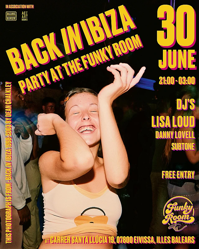 Back In Ibiza Party
