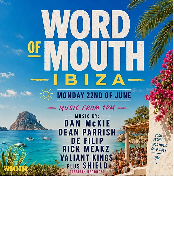 WOM Word of Mouth Radio Cafe Ibiza
