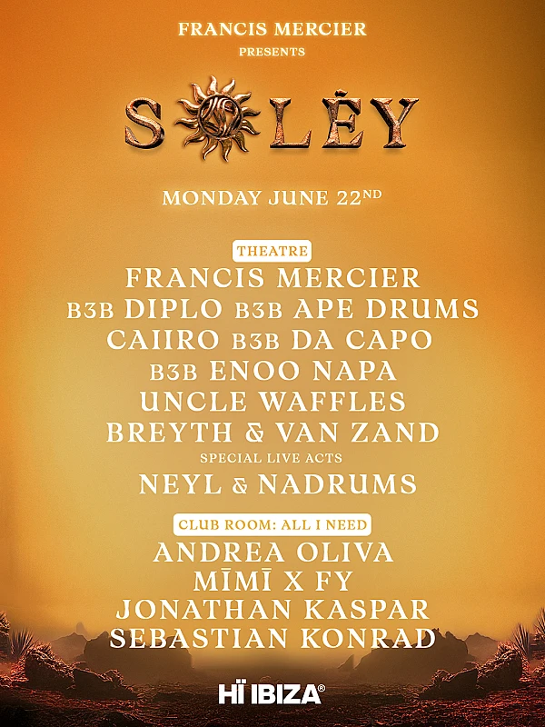 Francis Mercier presents Solèy