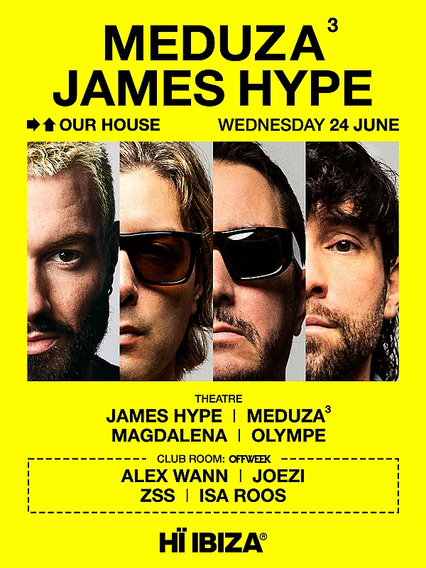 MEDUZA & James Hype Present Our House