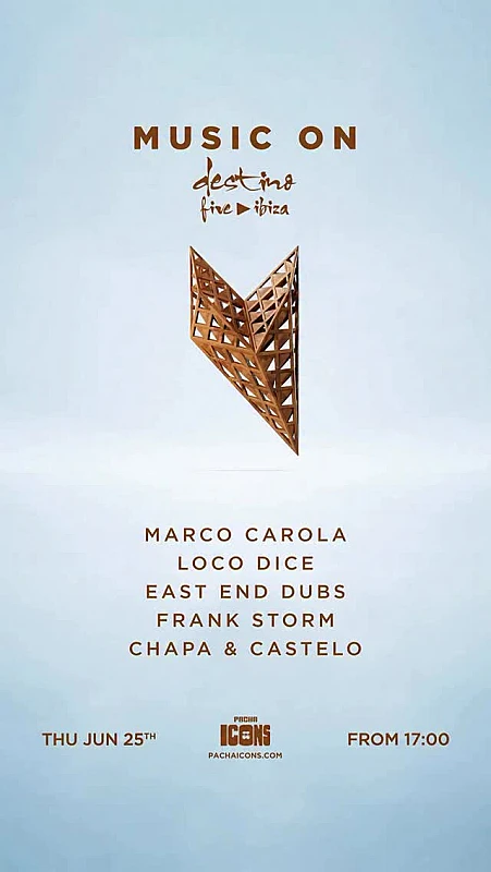 Music On Destino Five Ibiza