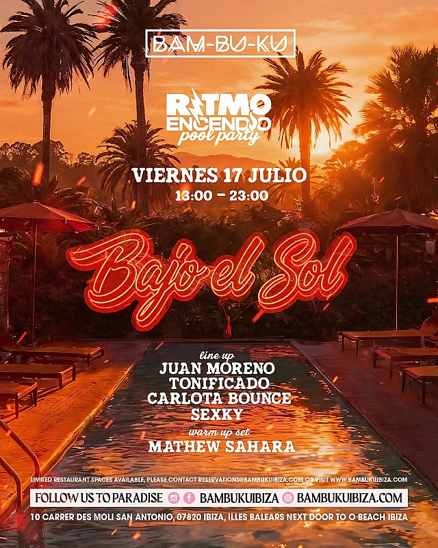 Ritmo Encendio Pool Party Bajo el Sol