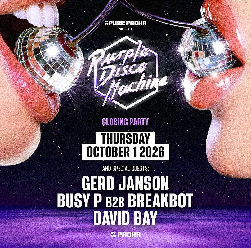 Pure Pacha presents Purple Disco Machine Closing Party Season 2026