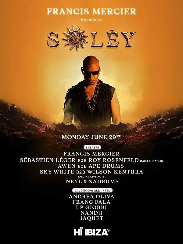Francis Mercier presents Solèy
