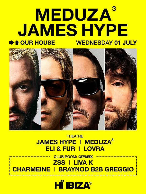 MEDUZA & James Hype Present Our House