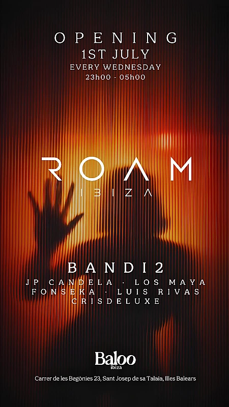 Roam Opening Party season 2026