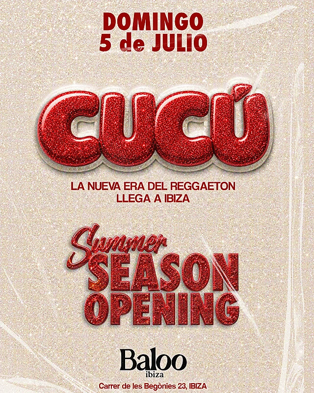Cucú Opening Party season 2026