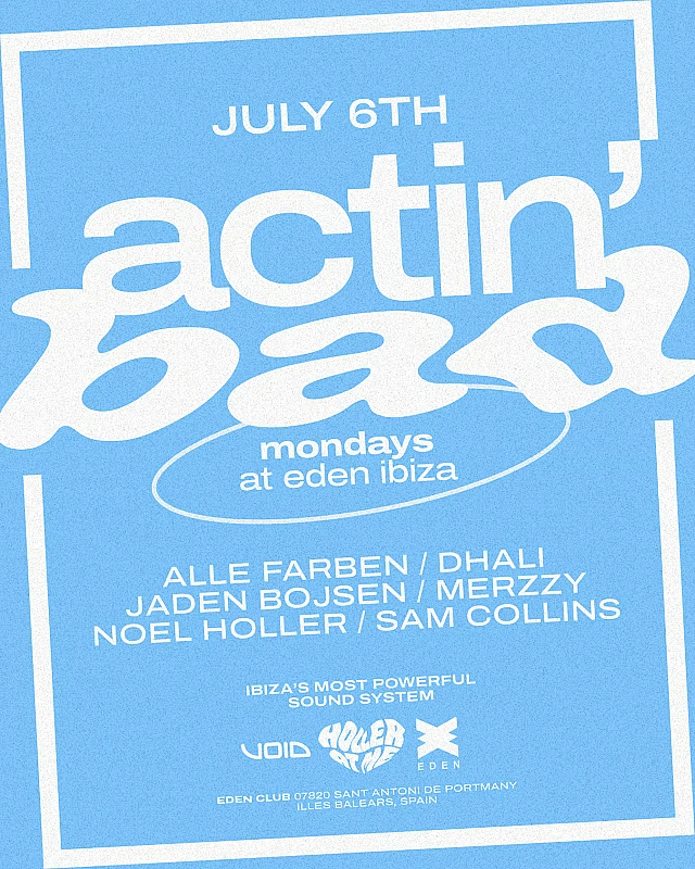Actin' Bad Opening Party season 2026