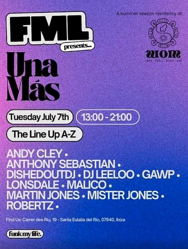 Funk My Life presents Una Más
