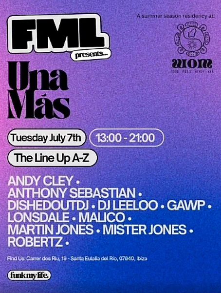 Funk My Life presents Una Más