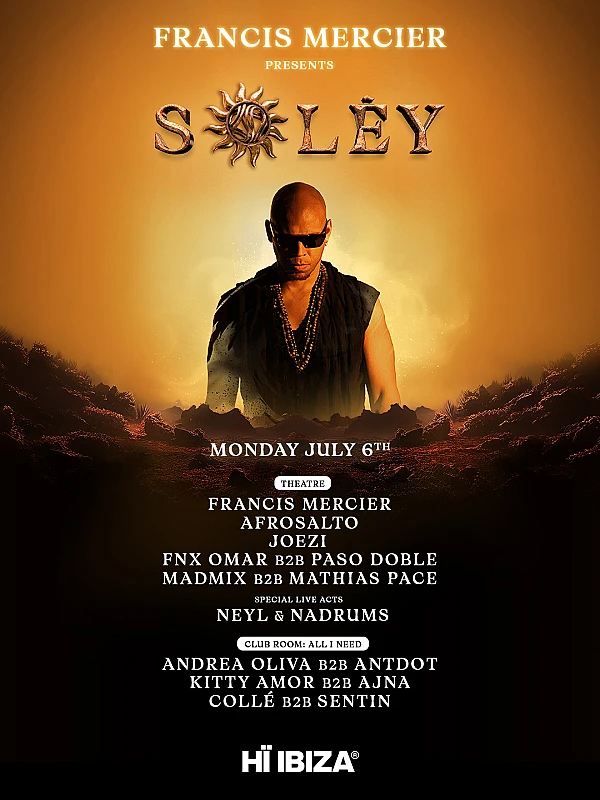Francis Mercier presents Solèy