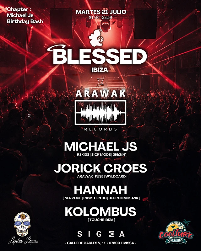 Blessed Ibiza X Arawak Records