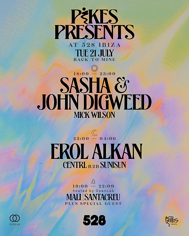 Pikes presents X Back To Mine at 528 Ibiza