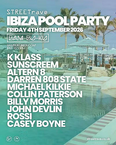 Street Rave presents Ibiza Pool Party