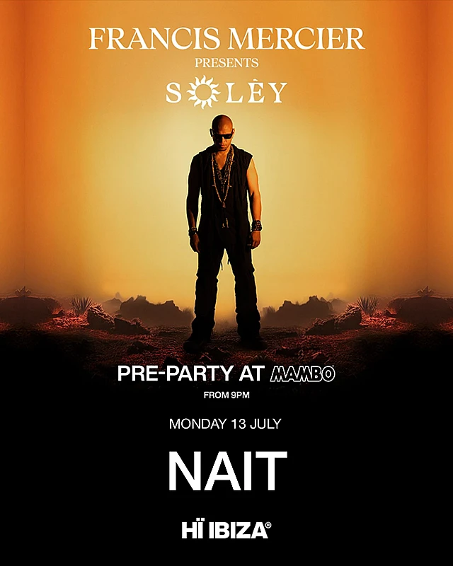 Francis Mercier presents Solèy Pre Party