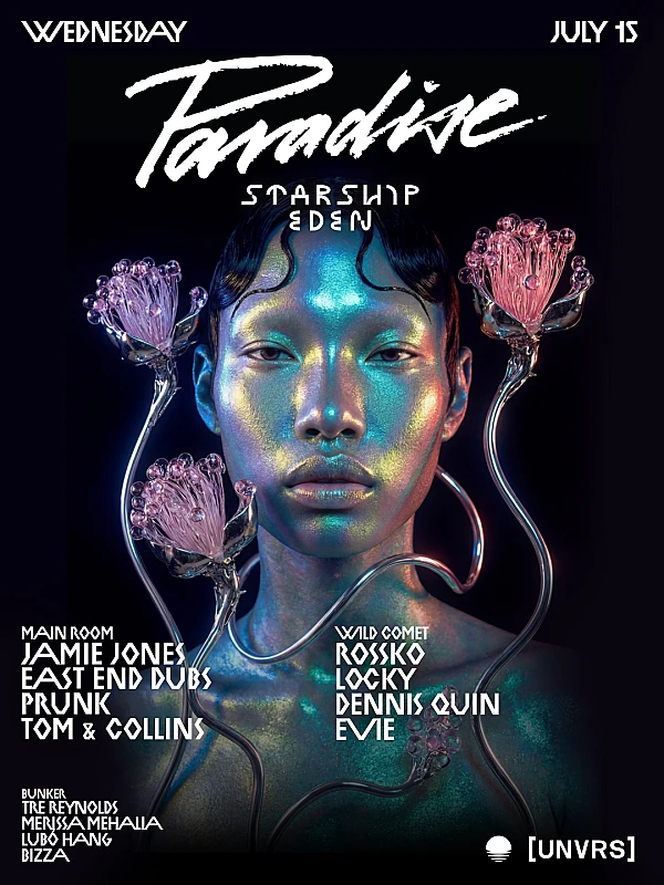 Jamie Jones presents Paradise : Starship Eden at [UNVRS]